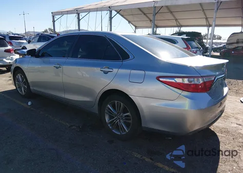 2016 Toyota Camry Se из США, поврежденный, VIN 4T1BF1FKXGU590762